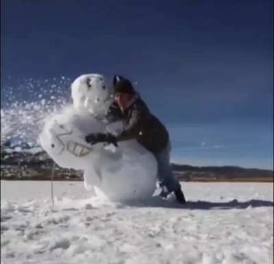 Snowman: An eye for an eye