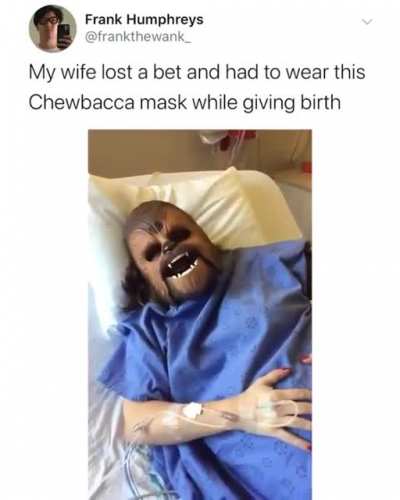 while giving birth
