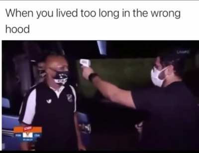 Man got scared 💀