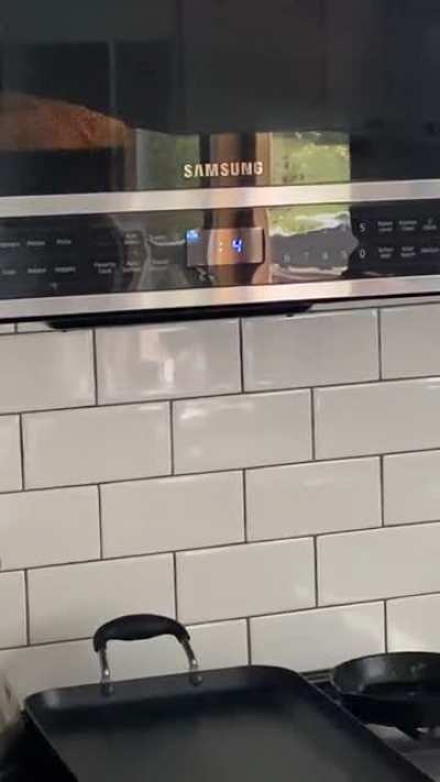 The popcorn is ready