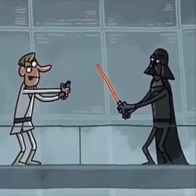 This isn’t my lightsaber!