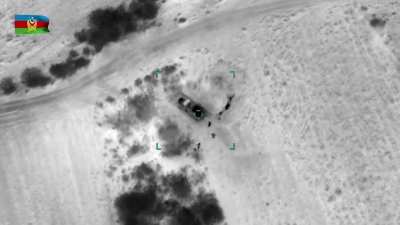 Azerbaijani Drones Destroying 6 BM-21 Grad MLRSs and at the end 1 2K12 Kub Mobile SAM
