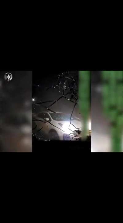 IDF eliminates the head of Hamas in Jenin. Combined footage air and dash cam. 