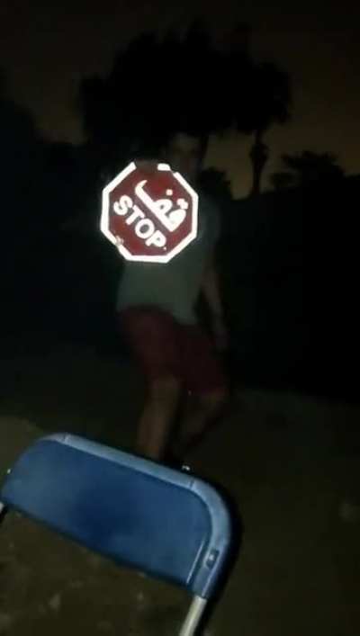 It hit my knee