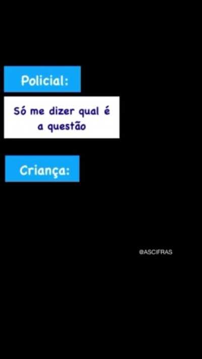 E tava errado?
