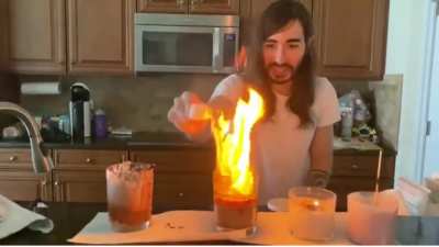 GreaseBall makes candles