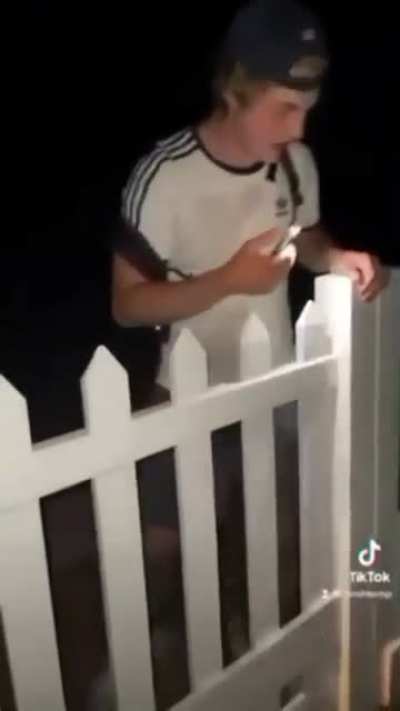 HMB while I open this gate
