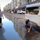 So you are scared to get wet...