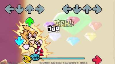 FNF Chaos (Sonic.exe Mod) But Fleetway's voice lines are unedited!
