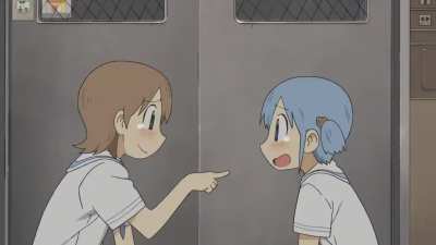 Nichijou + Ratinho = Perfeição
