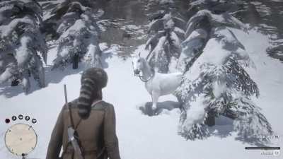 After 1.5 hours of tracking I finally found that horse...