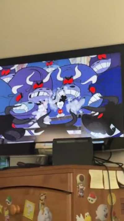Mickey do a bull