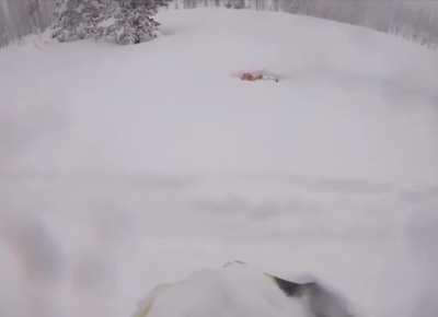 Look Ma, I’m a snow rider.