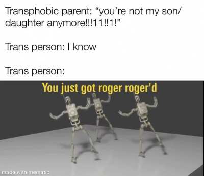Keep dancing you funky little clankers