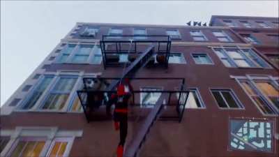 [Video] I finished Spider-man twice and i had no idea there was an animation for this kind of climbing