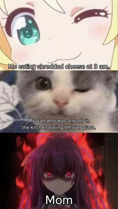 Smh can't even eat in peace