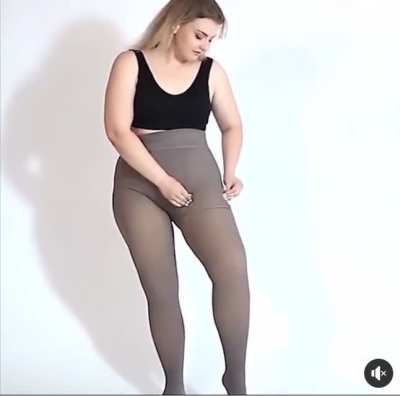 Thanks I hate Fake Translucent Fleece Pantyhose