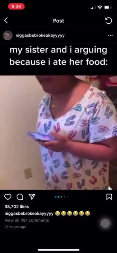 Lil nigga was talking his shi😭😭