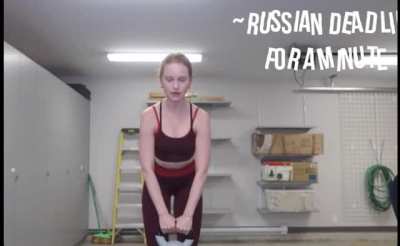Russian Dead Lift.