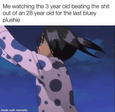 The 3 year old won
