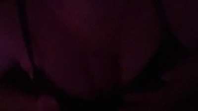 girlfriend pressing her tits together to help me use them