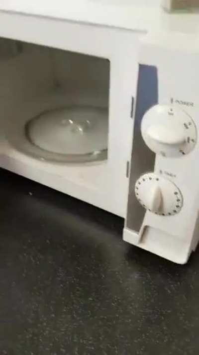 Ejection button for the microwave