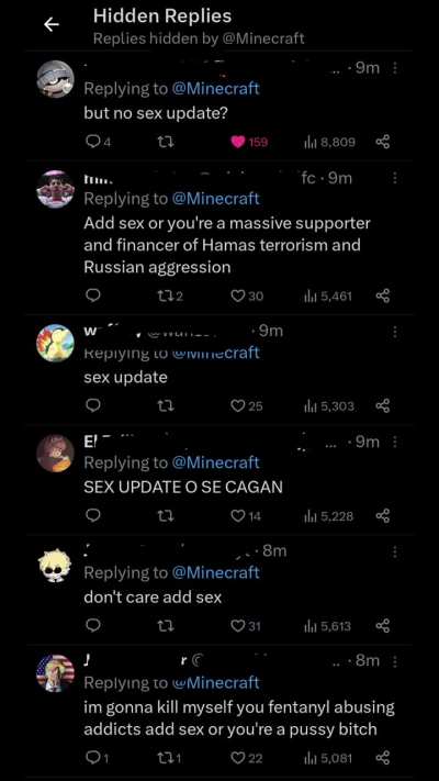 Minecraft vote for 2023 was one of the votes of all time