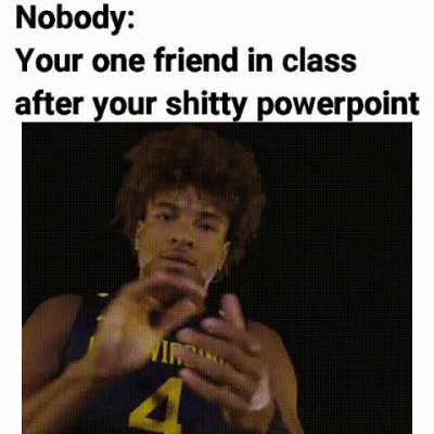 That presentation was wholesome