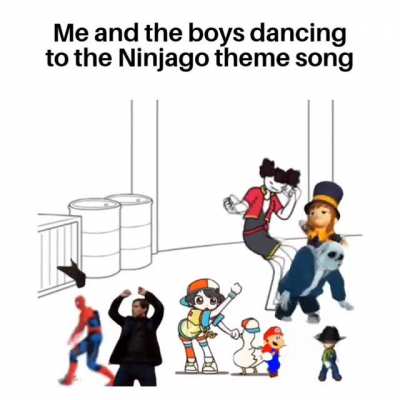Got the whole squad vibing