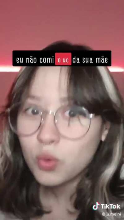 Eu nao comi >:)