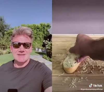 Gordon is not impressed.. (@gordonramsayofficial on TikTok)