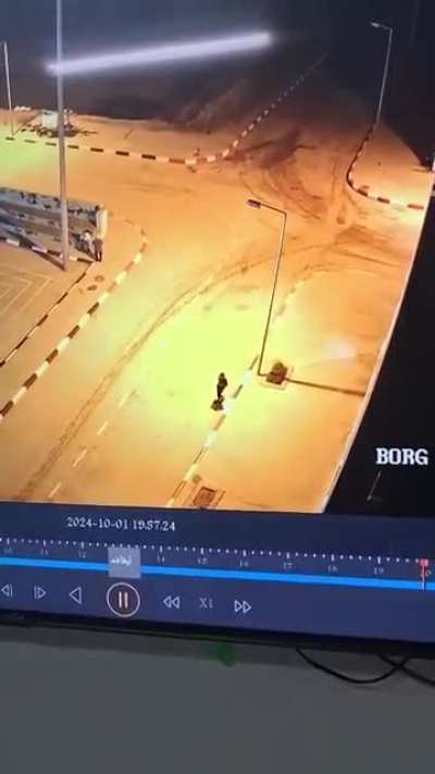 Palestinian in Jericho killed by a deflected Iranian missle 