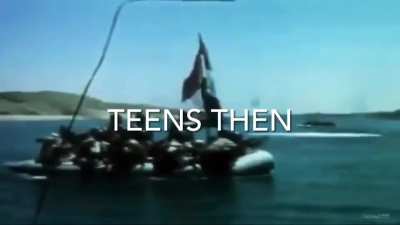 Teens now vs then - Egyptian Edition
