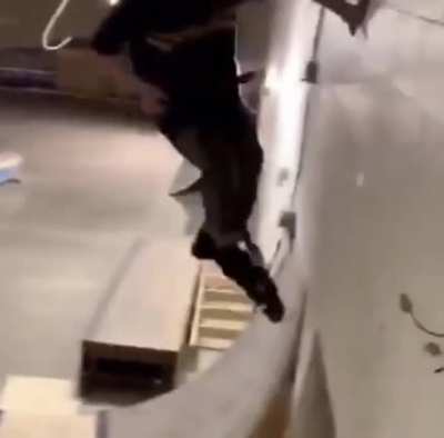 That scream sent him straight to the afterlife