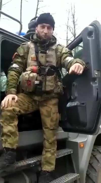Chechen mercenaries release an 
