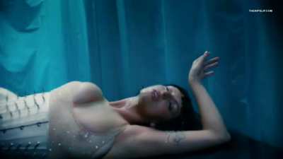 Rebecca Black Tits See Through in Crumbs Music Video!