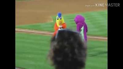 Do not mess with Barney