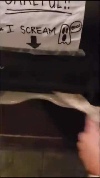 Careful, I scream!