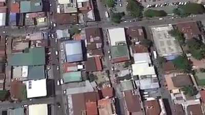 Peak drone shot