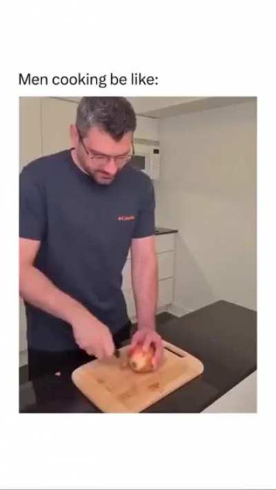 Blursed_Men cooking be like