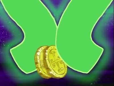 TWO GOLD DOUBLOONS