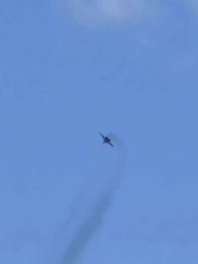 Ukrainian MiG-29 dropping french glide bombs AASM-250 