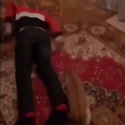 He was helping him