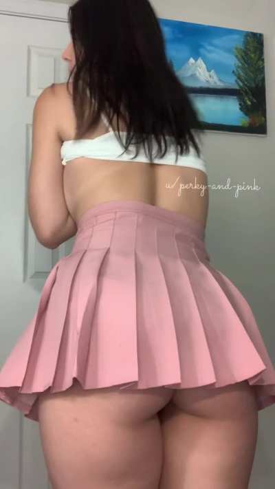 I always got in trouble at school for my skirt being too short, all of my teachers loved me though!
