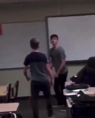 Gay kid smacks bully for calling him a 