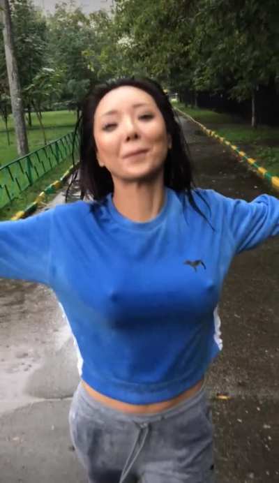 Singing in the rain