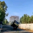 Rickshaw driver nails balancing on a beer bottle