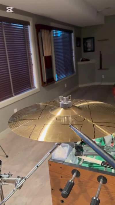 The hashtag cymbal (modified cymbal)
