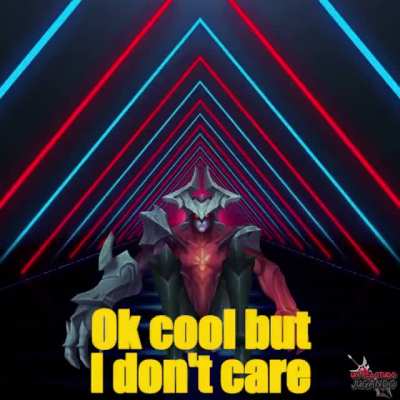 Aatrox doesn't care