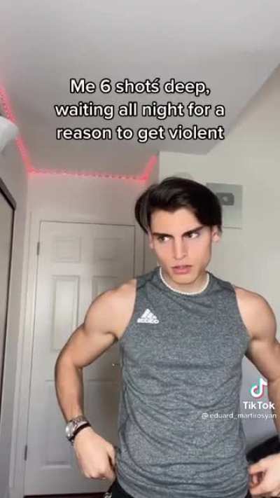 Watch out for this one boys, he about to TikTok dance you flat out